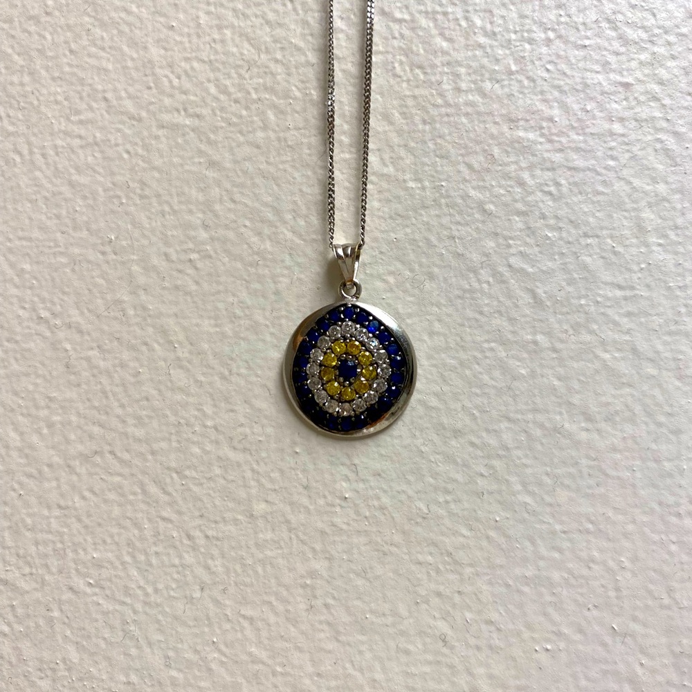 Evil eye necklace